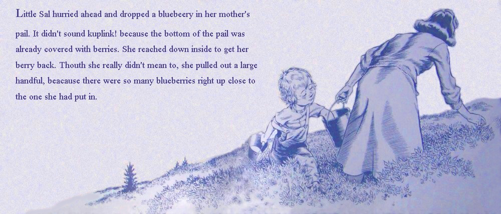 Blueberries for sal (07),绘本,绘本故事,绘本阅读,故事书,童书,图画书,课外阅读